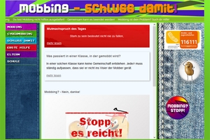 printscreen: Mobbing  Schluss damit!