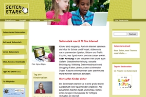 printscreen: Seitenstark  Arbeitsgemeinschaft vernetzter Kinderseiten